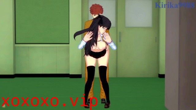 【3D】坂凛和士郎学校走廊里发生了深度的性关系}